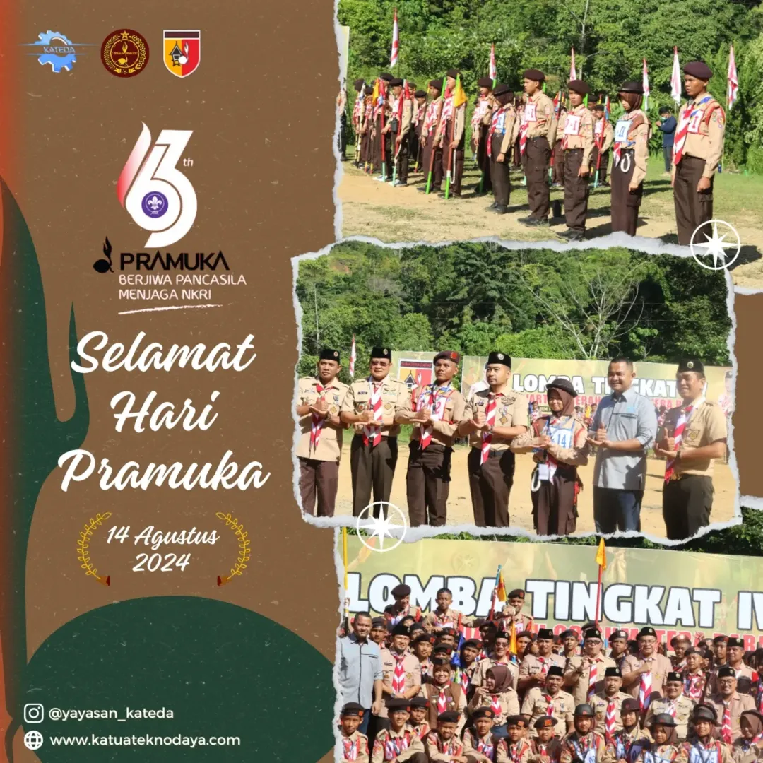 Selamat Hari PramukaBersama Pramuka kita jaga NKRISatyaku Dharma , Dharma ku Kubaktikan#pramuka